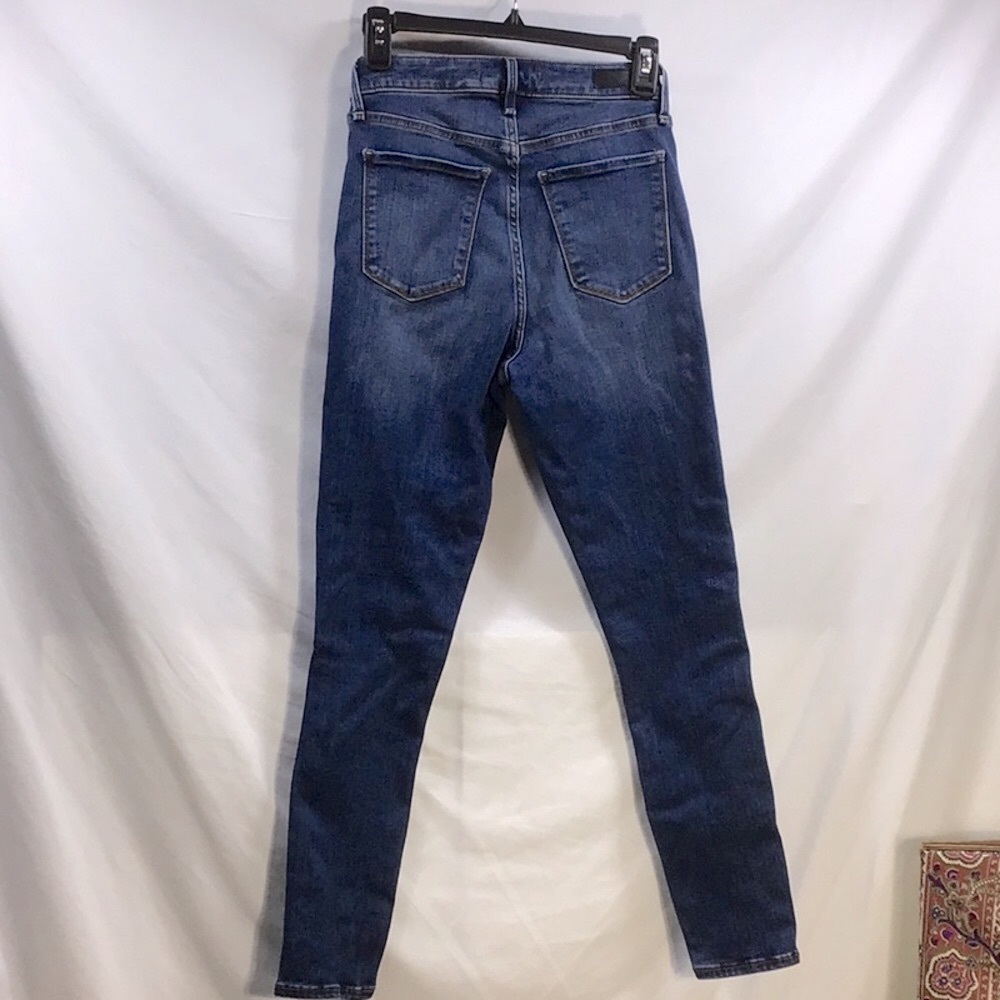 A&F ‘The Super Skinny’ High Rise Curve Love Distressed Jeans Sz.26|2 - Picture 3 of 7
